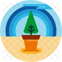 Arbol Siembra Planta Icono