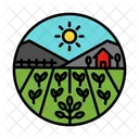 Plantage Wald Landwirtschaft Symbol