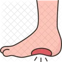 Plantar Fasciitis Foot Icon