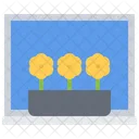 Plantas de flores  Icono