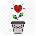 Plant Donation Charity Icon