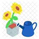 Gardening Gardening Equipment Watering Can Icon