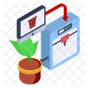 Plantation Reproduce Dead Plant Icon
