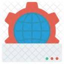 Cog Preferences Web Configuration Web Icône