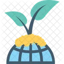 Plante Floraison Pot Icon