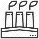 Usine Industrie Recyclage Icône