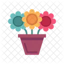 - planted flower  Icon