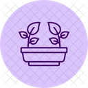 Planters Gardening Pots Icon