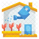 Planting Plant Water Icon