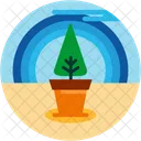 Planting Plant Tree Icon