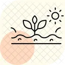 植え付け畑 アイコン