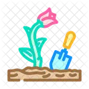 Planting Flowers  Icon