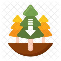 Planting Trees  Icon