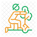 Planting trees  Icon