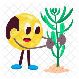 Plantando emoji  Ícone