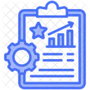 Planung Statistik Reputation Symbol