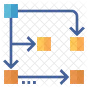 Planung Prozess Diagramm Symbol