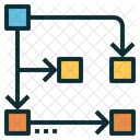 Planung Prozess Diagramm Symbol