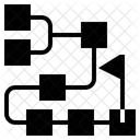 Planung Prozess Flussdiagramm Symbol