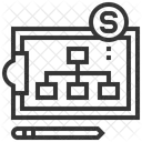 Planung Prozess Flussdiagramm Symbol