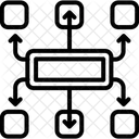 Planung Algorithmus Flussdiagramm Icon