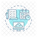 Planung Berichte MRP Symbol