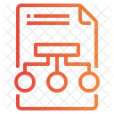 Dateiplan Planungsdatei Flussdiagramm Symbol