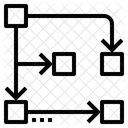 Planung Prozess Diagramm Symbol