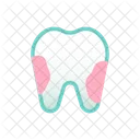 Plaque Tooth Dental Icône
