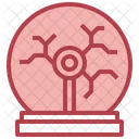 Plasma Ball Retina Ophthalmology Icon