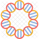 Plasmideo DNA Biologia Ícone