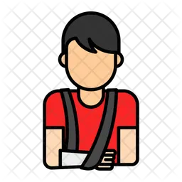 Plaster arm  Icon