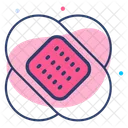 Bandage Injury Treatment Icon