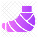 Plastered Foot Icon