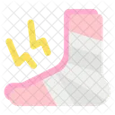 Plastered Foot Foot Fracture アイコン