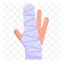 Fractured Hand Bandaged Hand Injured Hand アイコン