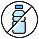 Plastic Bottle Water Icon