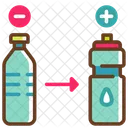 Plastic Product Substitution Icon