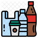 Plastic Bag Bottle Icon