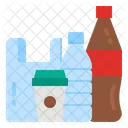 Plastic Bag Bottle Icon