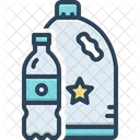 Plastic Bottle Container Icon