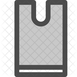 Download Plastic bag Icon of Colored Outline style - Available in SVG, PNG, EPS, AI & Icon fonts