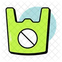 Plastic Bag Block Plastic Bag Recycle Bag Icon