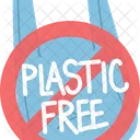 Plastic bag plastic free  Icon