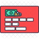 Plastic bank card  Icon