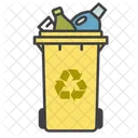 Plastic Bin Ecology Recycling Icon
