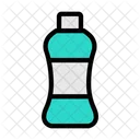 Plastic Pollution Bottle Icon