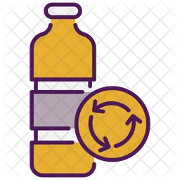 Plastic bottle  Icon