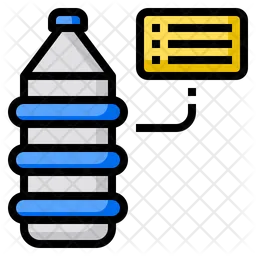 Plastic Bottle  Icon