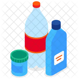 Plastic Bottles  Icon